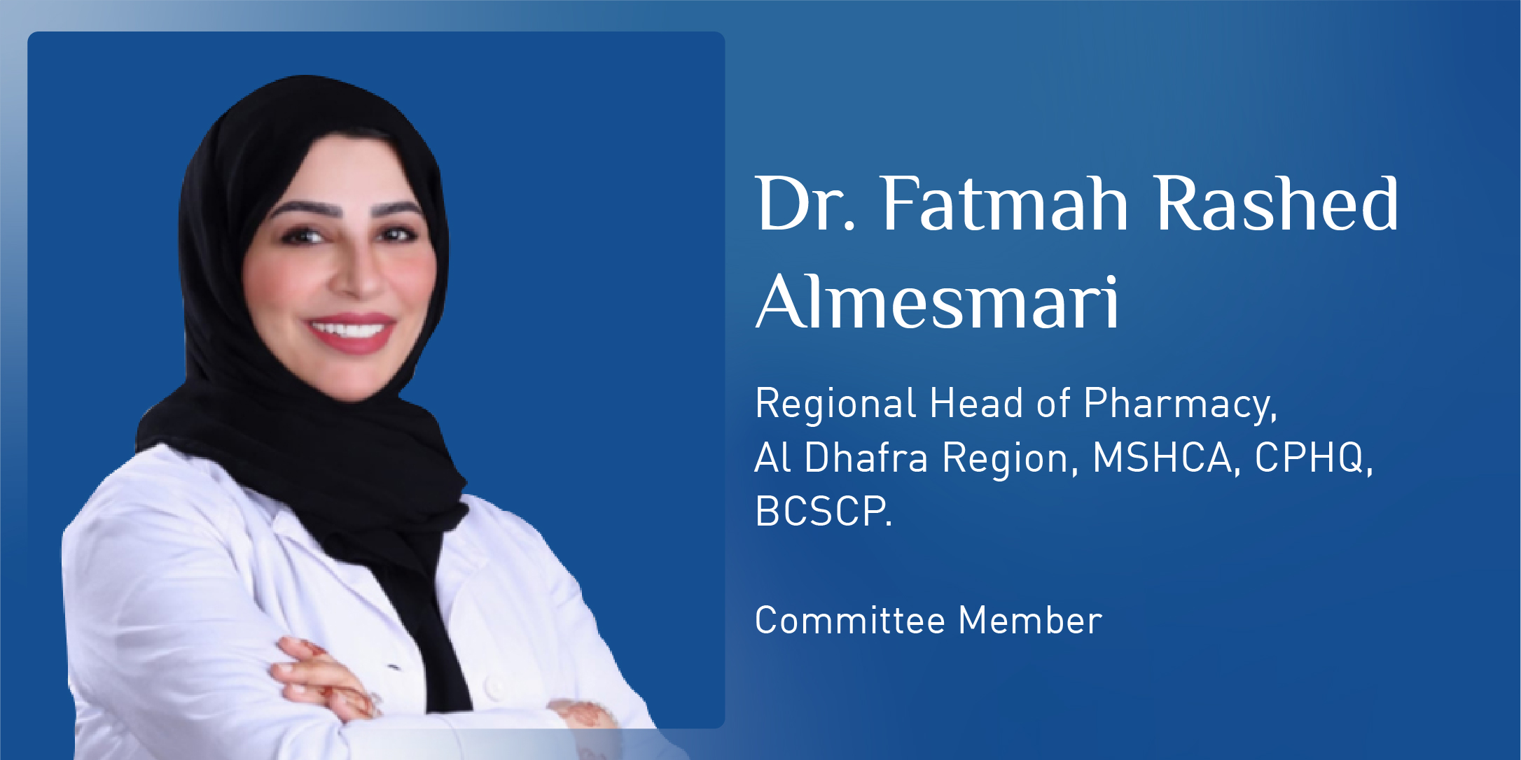 Dr. Fatmah Rashed Almesmari