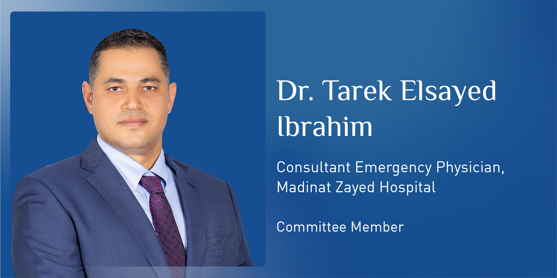 Dr. Tarek Elsayed Ibrahim